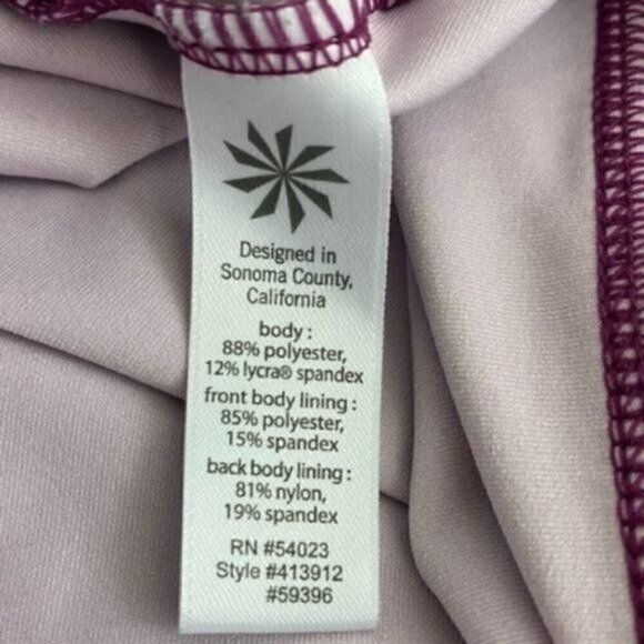 ATHLETA Tinker Tank cinch waist tank top XS Style #413912 Printed TINKERRASP - Picture 7 of 8